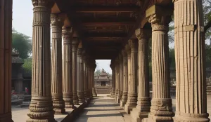 Thousand pillar Temple in warangal