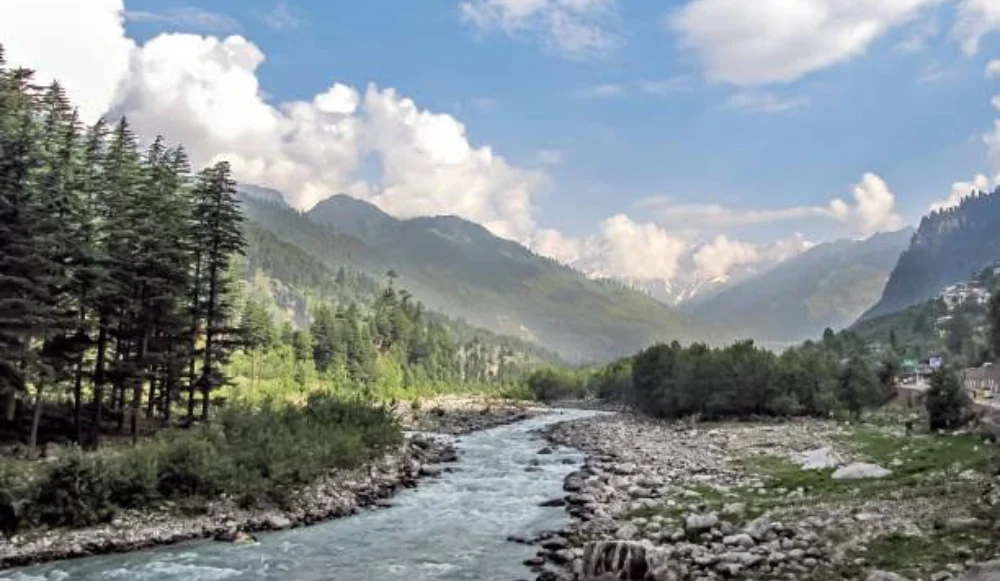 Beas River beautiful river in manali