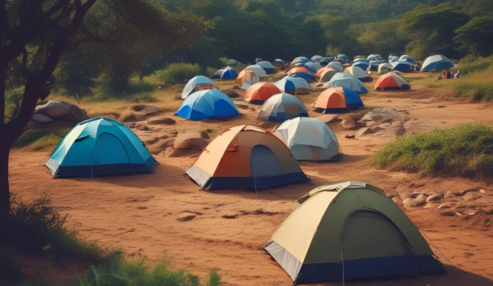 camping at nagarjuna hills