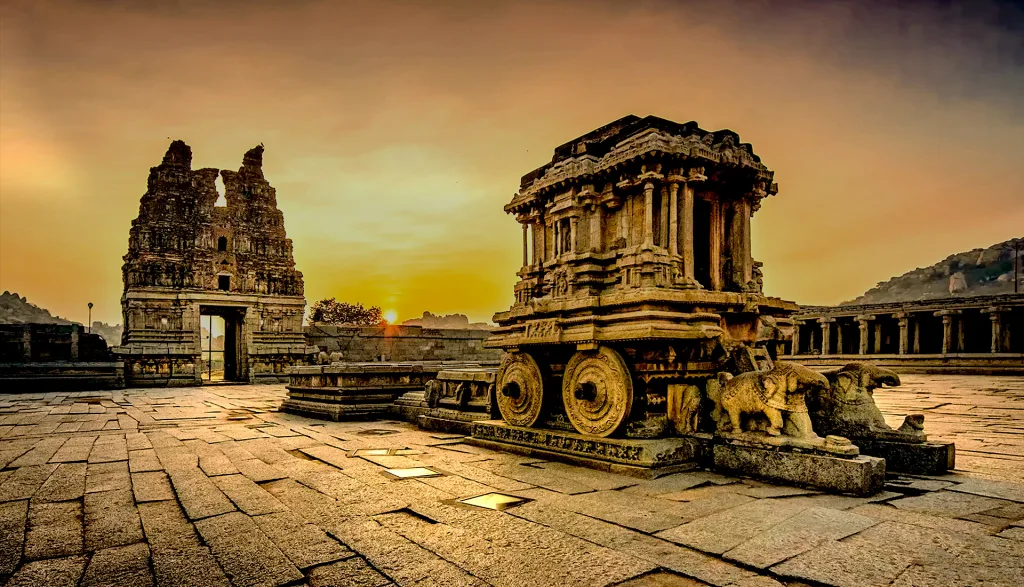 Famous Temple located in Hampi