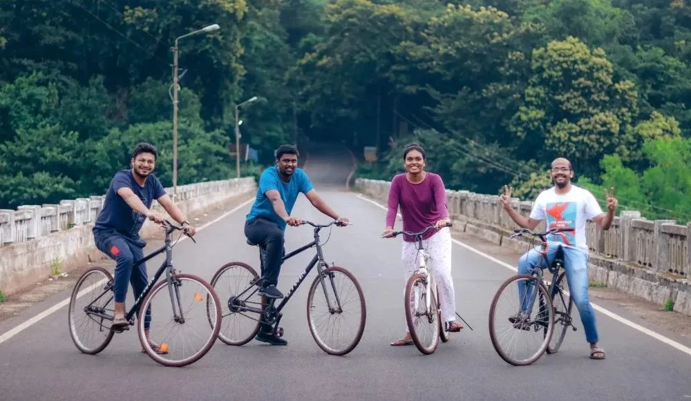 cycling in Dandeli by travloger 